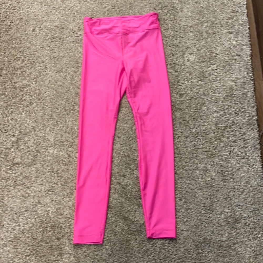 Koral Drive High Rise Leggings in Neon Pink Sz M